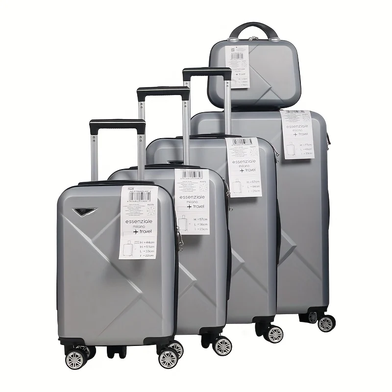 Kofferset – Reiskoffer Set – Trolley – Bagage – Spinner Koffer – Lichtgewicht & Slijtvast – 5-delig Met Combinatieslot En Ingebouwde Vakverdeling