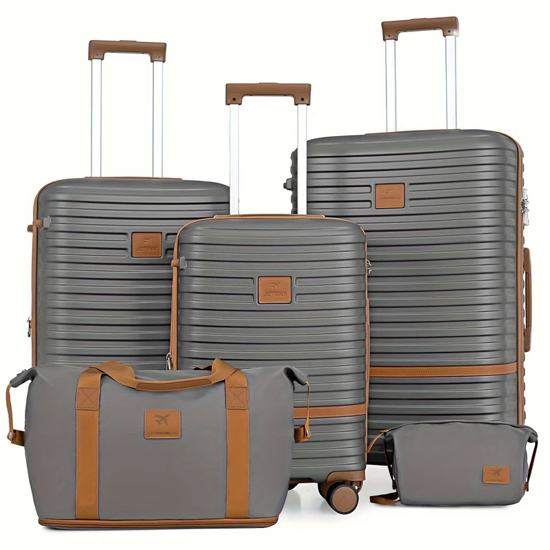 Reiskoffer – Koffer – Spinner – Trolley – Bagage – Hard ABS – 3 Delige Set 20/24/28 Inch – Ingebouwd Combinatieslot – 360° Zwenkwielen – Wit