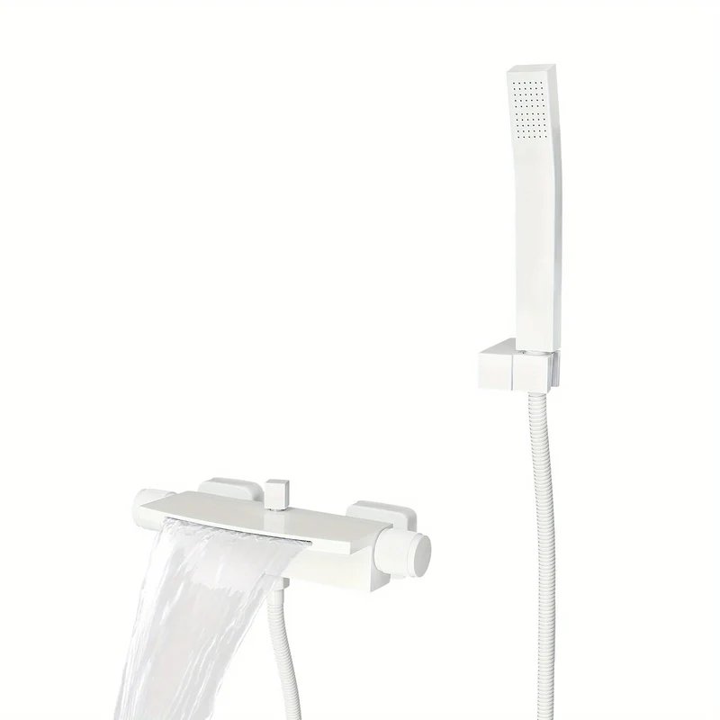 Doucheset – Douchekraan – Mengkraan – Regendouche – Handdouche – Wandmontage – Single-Lever Mengkraan – Modern Tijdloos Ontwerp