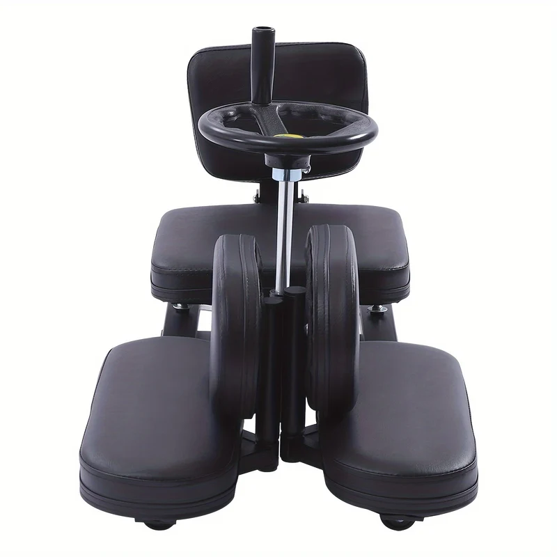 Beenstrekmachine – Beenrekker – Flexibiliteitstrainer – Strekmachine – Spagaattrainer – Verstelbare Spreidhoek Tot 200° – Robuuste Stalen Constructie Met Comfortabele Kussens