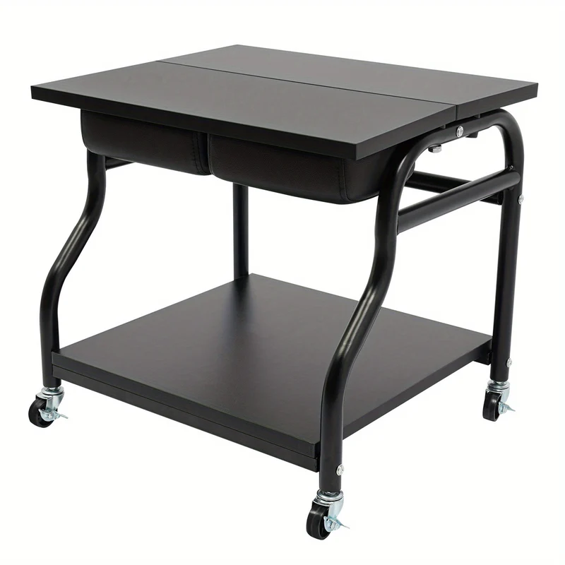 Voetbadtrolley – Pedicuretrolley – Manicotrolley – Spa Trolley – Beauty Cart – Verstelbaar Opbergplateau – Stevige Rubberwielen Met Remmen