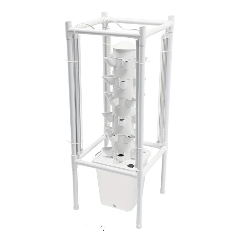 Hydroponic Systeem – Hydrocultuur Kweeksysteem – Kweektafel – Verticale Tuin – Moestuintafel – 30 Plantgaten – Voedselveilig PP-Plastic – Ruimtebesparend Verticale Ontwerp