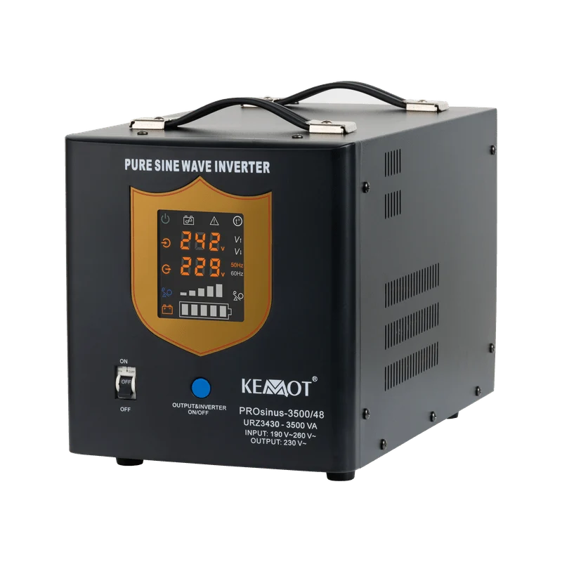 Noodstroomvoorziening – UPS – Back-up Stroomvoorziening – Ononderbroken Voeding – Spanningsbeveiliging – 2400W Output – Pure Sinusgolf Uitgang