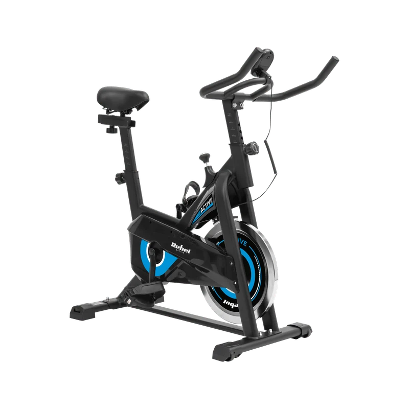 Spinningfiets – Hometrainer – Trainingsfiets – Fitnessfiets – Spinningtrainer – Verstelbaar Stuur en Zadel – 5 kg Vliegwiel met LCD-Scherm