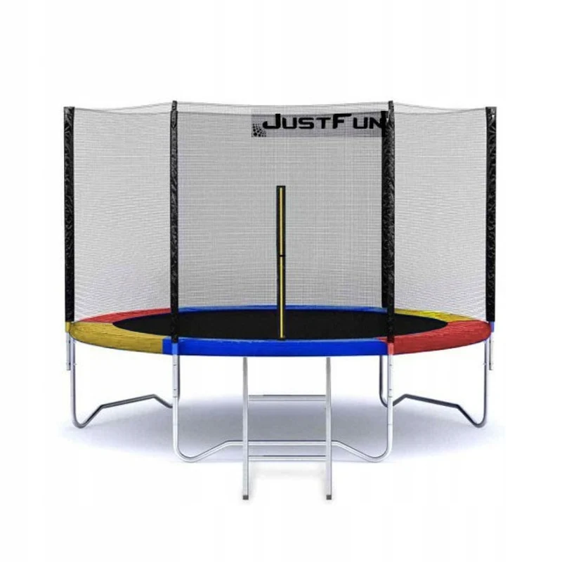 Tuintrampoline – Kindertrampoline – Springtoestel – Buitenspeelgoed – Trampoline Rond – Ø 312 cm – Veiligheidsnet met Ritssluiting – Max. Belastbaarheid 150 kg