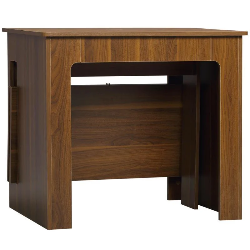 Uitklaptafel – Klaptafel – Vouwtafel – Inklapbare Tafel – Eettafel – Ruimtebesparend – Modern Design – 180x85x75 cm – Stevig Houten Blad – Direct Gebruiksklaar