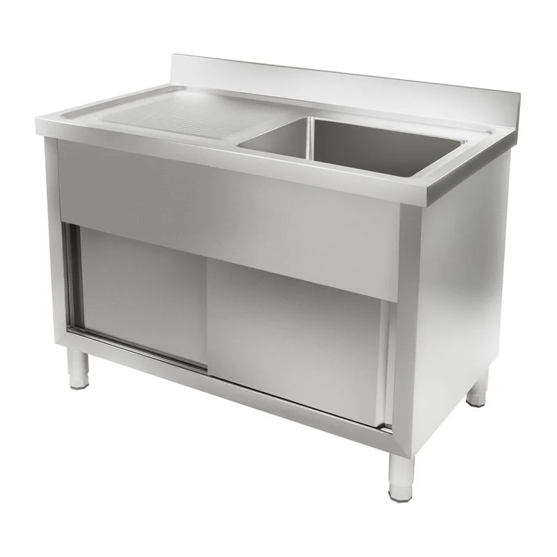 Keukenspoelbak – Gootsteen – Wasbak – Keukenbak – Spoelbakken – RVS Roestvrij Staal – 120 cm Breed – Corrosiebestendig