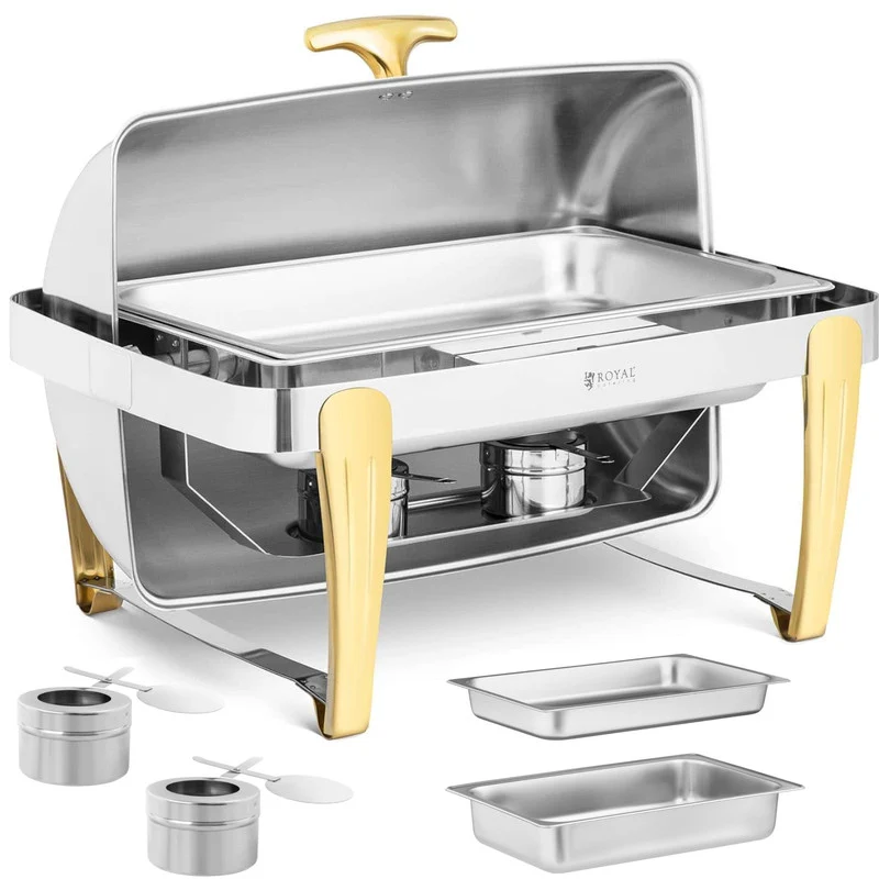 Rolltop GN 1/1 9L Tabletop Pasta Warmer with Lid