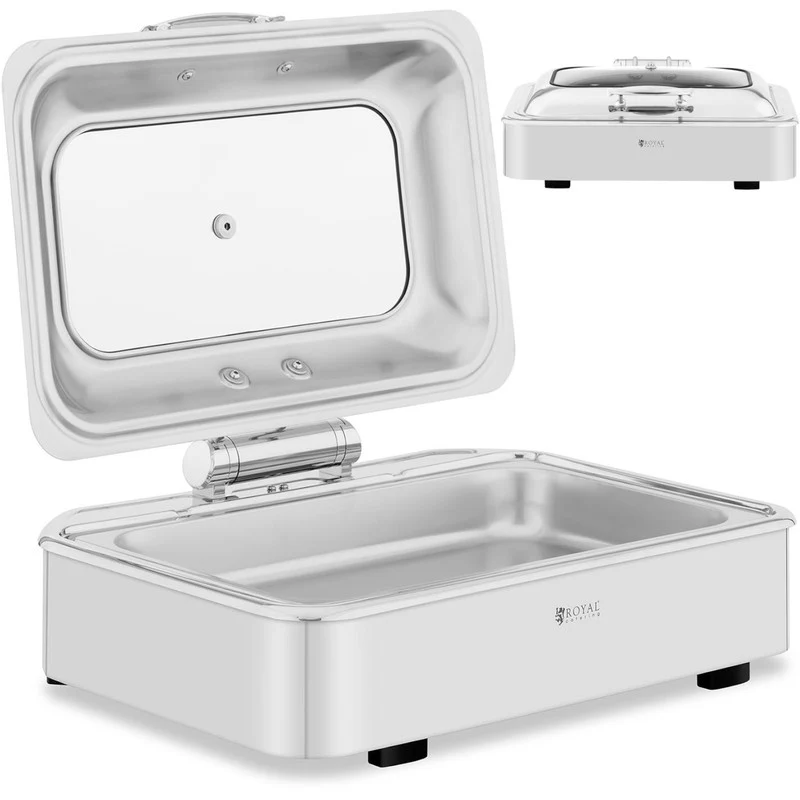 Water Tabletop Food Warmer with Window, GN 1/1, 8.5 L