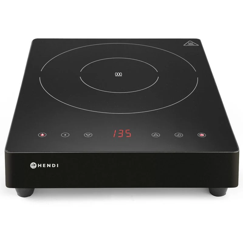 Inductiekookplaat – Inductie Kookplaat – Elektrische Kookplaat – Draagbare Kookplaat – Kookzone – 3500 W Vermogen – Roestvrijstaal – Touch Bediening – Timerfunctie