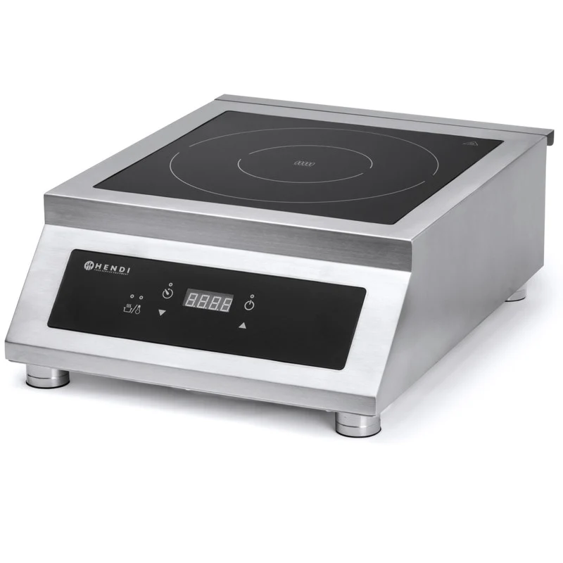 Inductiekookplaat – Inductie Kookplaat – Elektrische Kookplaat – Vrijstaand – Inbouw – 5000 W Vermogen – Roestvrijstalen Behuizing