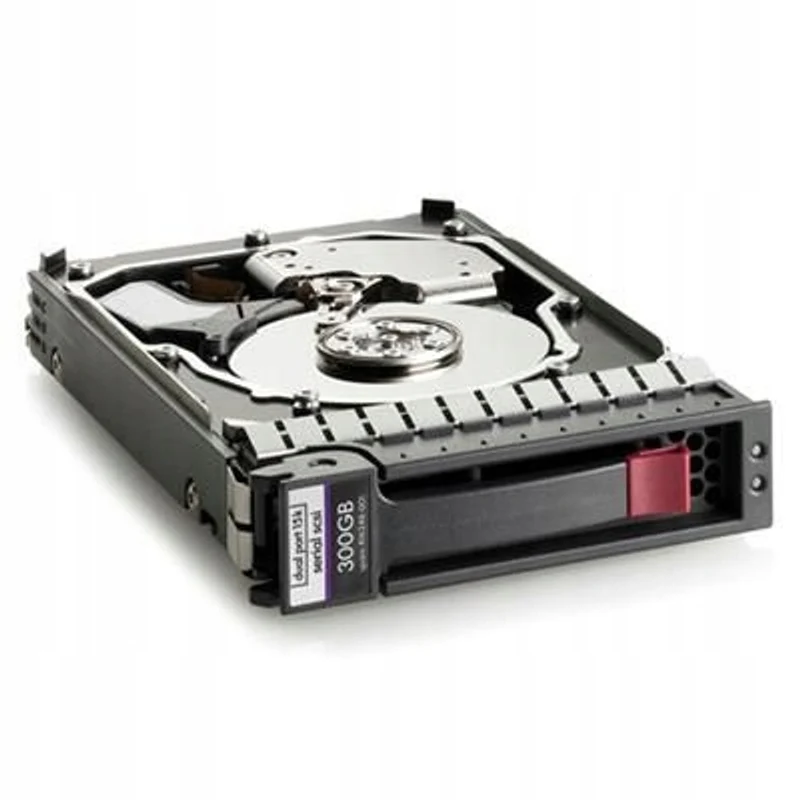 Harde Schijf – Externe Opslag – Interne HDD – Enterprise Drive – Datadrager – 300GB Capaciteit – Dual Port SAS2 – 15.000 RPM Hot-Swap