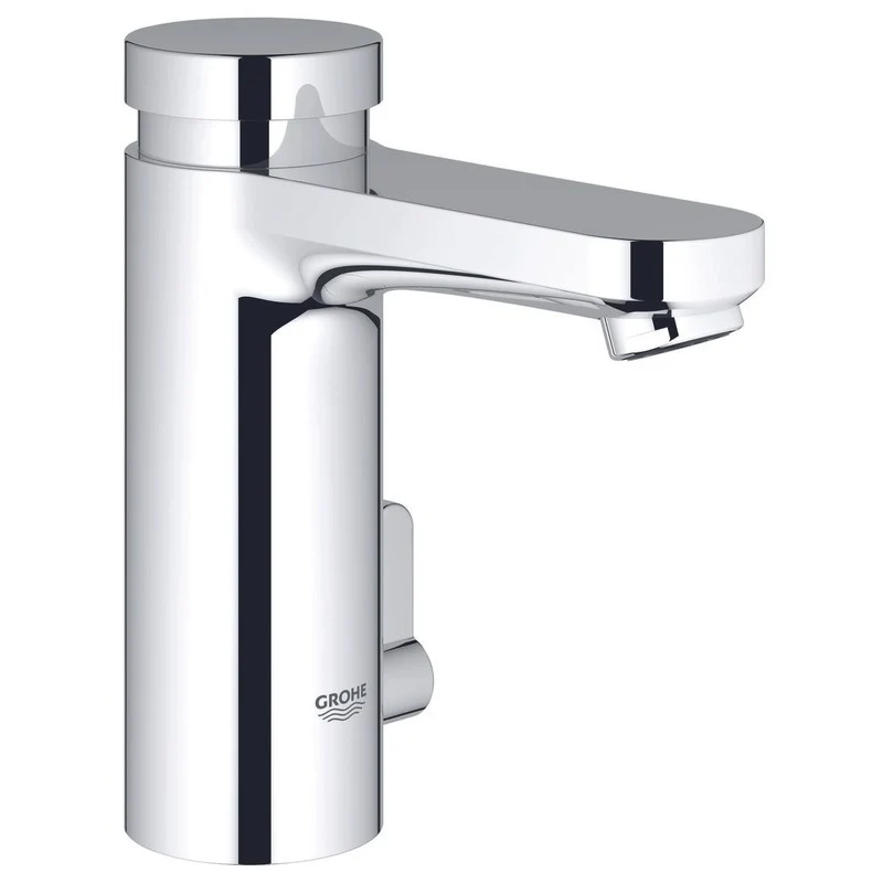 Wastafelkraan – Badkamerkraan – Mengkraan – Wastafelmengkraan – Zelfsluitende Kraan – Waterbesparend 5,7 l/min – Instelbare Openlooptijd 7-30 seconden