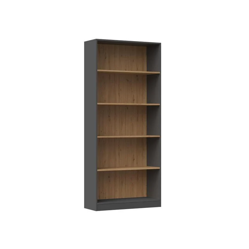 Boekenkast – Boekenrek – Vakkenkast – Opbergkast – Stellingkast – 80 cm Breed – Hoogwaardig Gelamineerd Multiplex