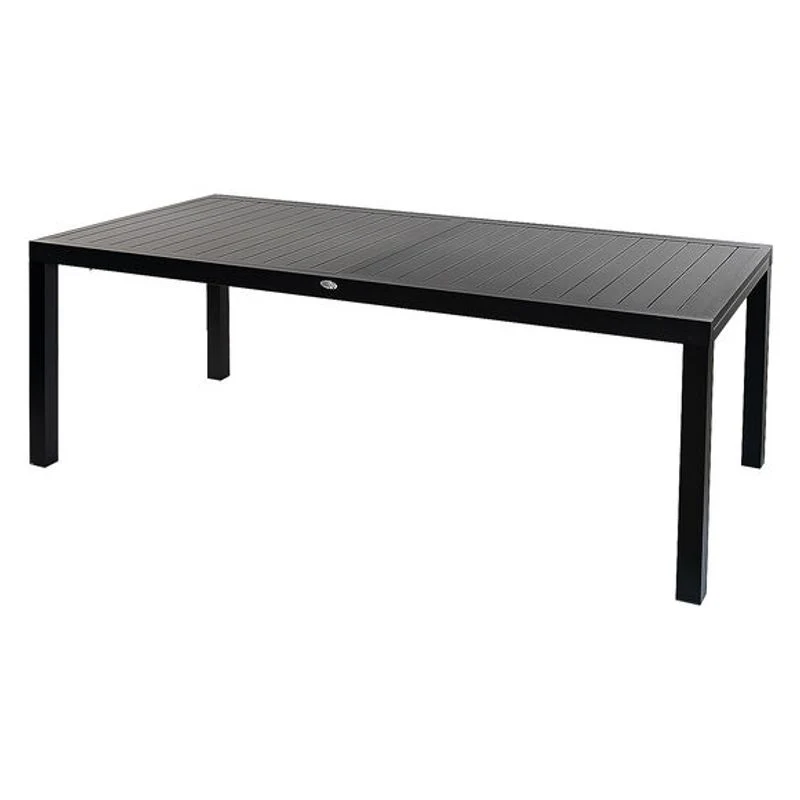 Uitbreekbare Tuin Tafel – Uitschuifbare Balkon Tafel – Inklapbare Buiten Tafel – Aluminium Tuinmeubel – Weerbestendig – 160-240 cm Uitbreidbaar Antraciet