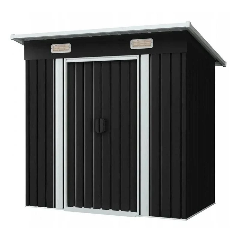 Tuinhuisje – Tuinkast – Tuinschuur – Berging – Gereedschapshuis – Gegalvaniseerd Staal – Compact 121x194x181 cm – Weerbestendig