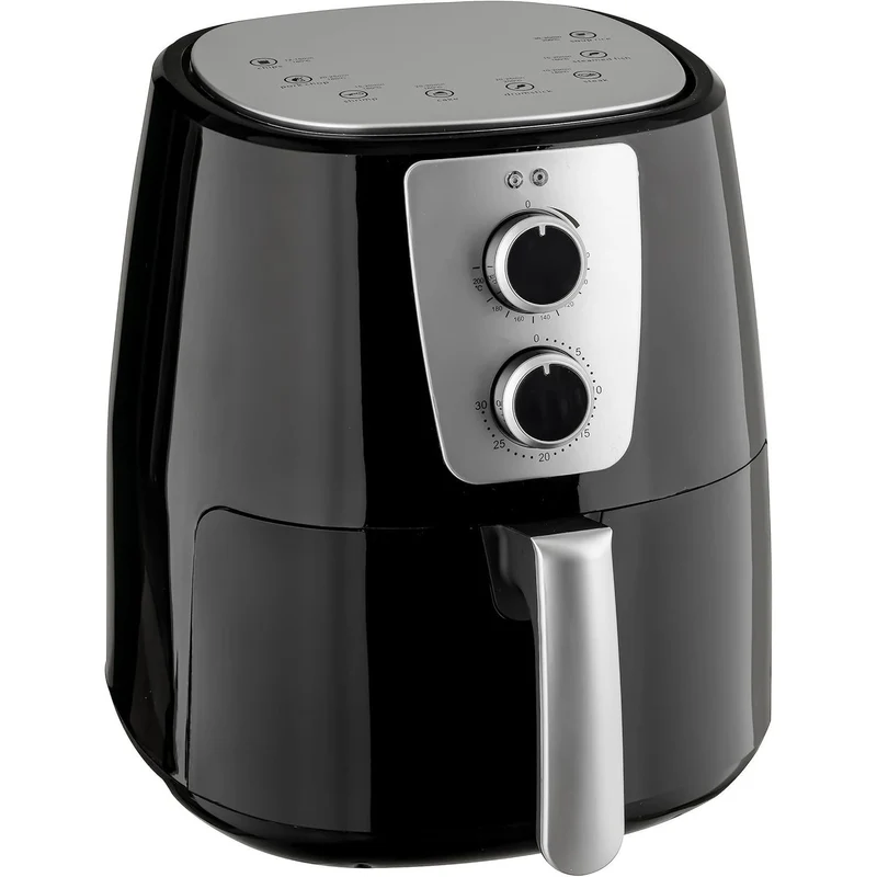 Airfryer – Heteluchtfriteuse – Luchtfriteuse – Airfryer Oven – Friteuse – 5,2 Liter Inhoud – Instelbare Thermostaat Tot 200°C