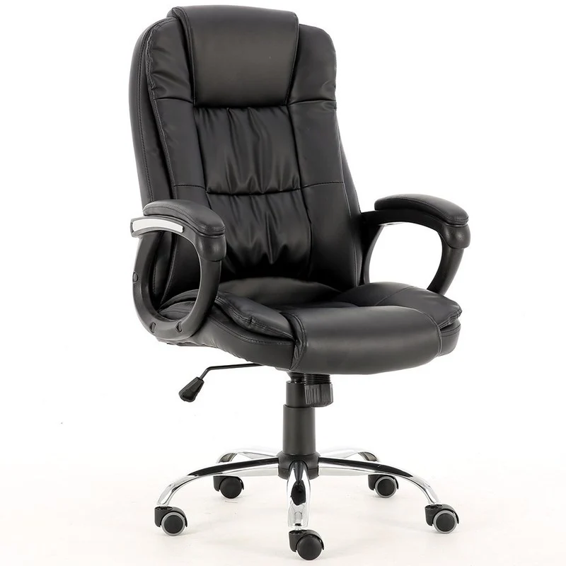 Bureaustoel – Draaistoel – Office Chair – Gamingstoel – Kantoorstoel – Verstelbare Hoogte – Vergrendelbare Kantelfunctie – Zwarte Rubber Wieltjes