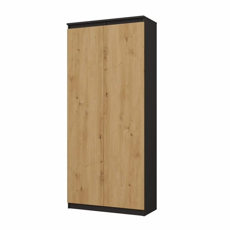 Wandplank – Boekenplank – Wandrek – Zwevende Plank – Opbergkast – 8 Ruime Schappen – Kras- en Vochtbestendig Laminaat