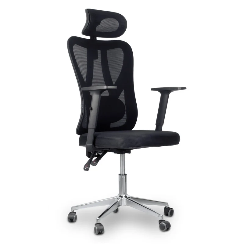 Bureaustoel – Office Chair – Gamingstoel – Kantoorstoel – Draaistoel – Ergonomisch Design – Verstelbare Hoofdsteun – Ademend Mesh