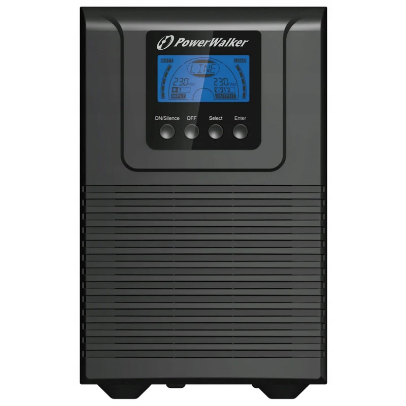 No-break – UPS – Stroomvoorziening – Back-up Voeding – Stroombeveiliging – 1000VA / 900W Vermogen – Online Dubbele Conversie Technologie