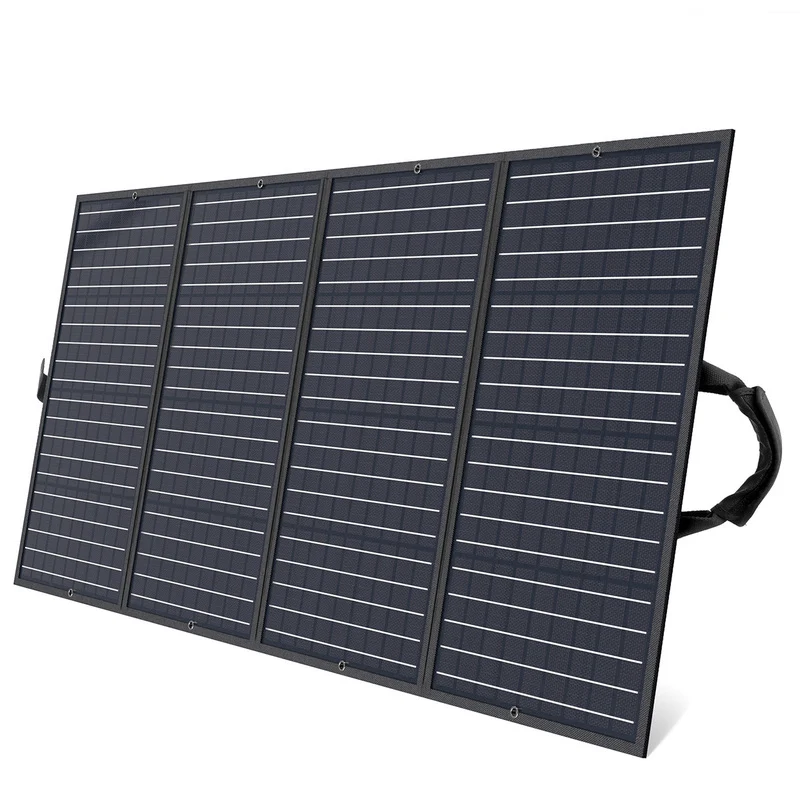 Opvouwbaar Zonnepaneel – Draagbaar Zonnepaneel – Solar Charger – Powerbank – Camping Zonne-energie – 160W Vermogen – Waterbestendig IPX65