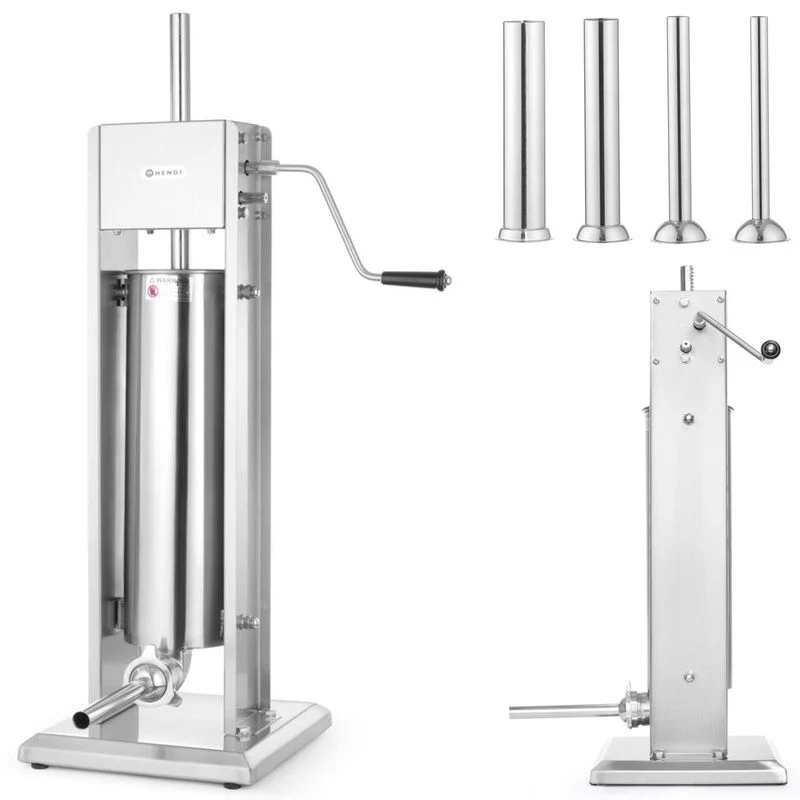 Worstenvuller – Worstenmaker – Worstmachine – Vleesvuller – Worstenvulmachine – 7 Liter Capaciteit – Roestvrij Staal