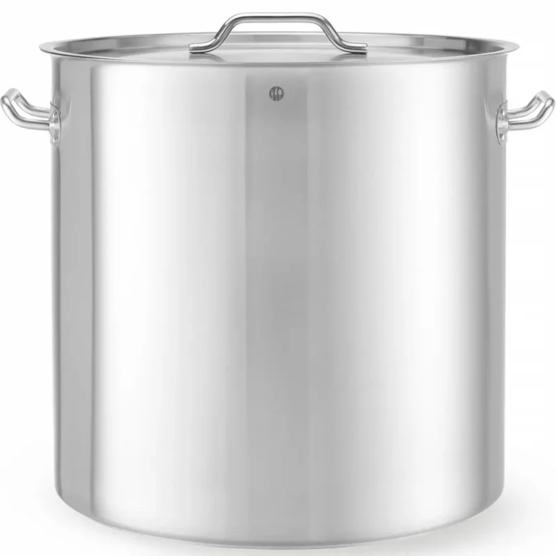 Braadpan – Kookpan – Dutch Oven – Stoofpan – Soeppan – RVS – 98 Liter – Geschikt Voor Alle Warmtebronnen