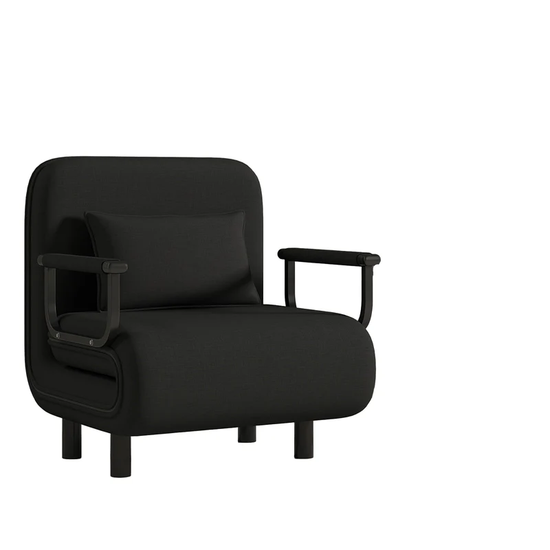 Slaapbank – Bedbank – Sofa Bed – Vouwbank – Logeerbed – Multifunctioneel – Ruimtebesparend Design – Zachte Polyester Bekleding