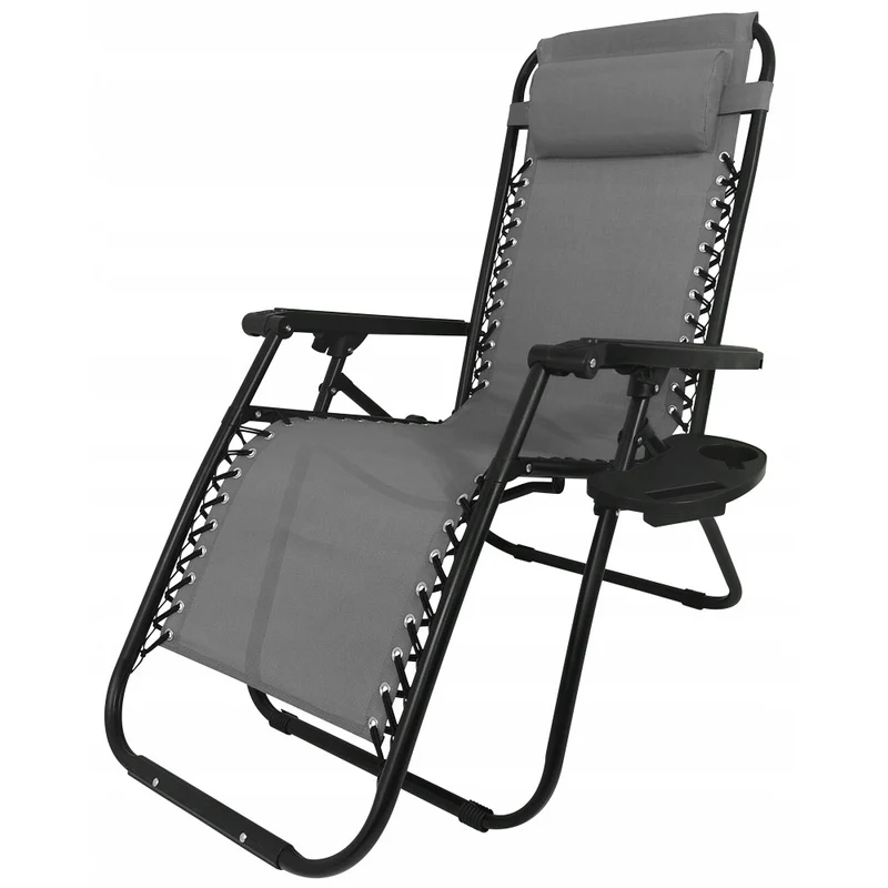 Zero Gravity Ligstoel – Relaxstoel – Tuinstoel – Ligbed – Outdoor Stoel – Versterkt Metaal – Waterafstotende Ademend Stof