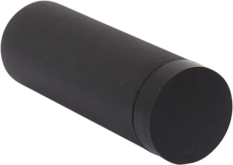 Oxloc DEURSTOPPER RVS ZWART WANDMONTAGE 90MM 30MM
