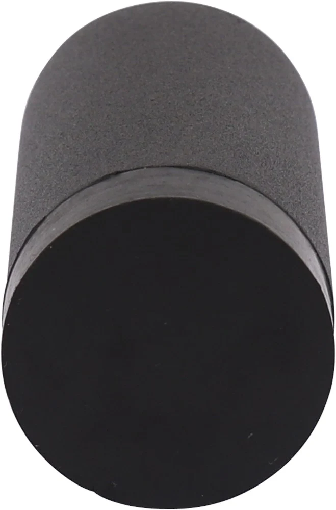 Oxloc DEURSTOPPER RVS ZWART WANDMONTAGE 60MM 30MM