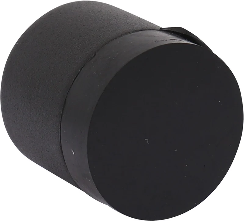 Oxloc DEURSTOPPER RVS ZWART WANDMONTAGE 27MM 30MM