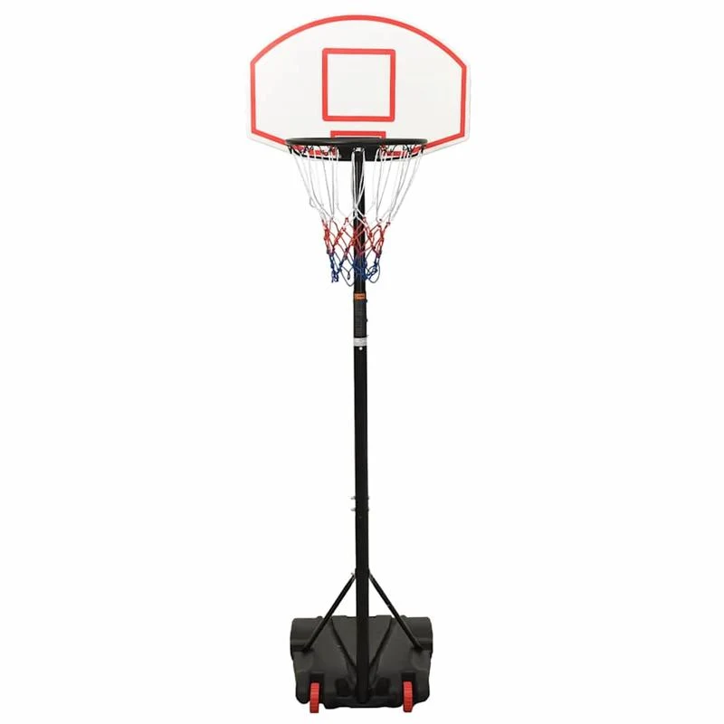 Basketbalring – Basketbalhoepel – Basketbalbord – Basketbalnet – Basketbalpaal – Verstelbaar 216-250 cm – Weerbestendig Polyethyleen & Staal