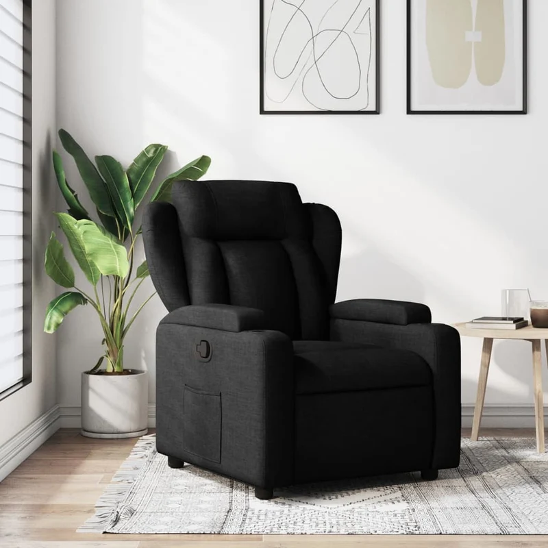Relaxstoel – Relaxfauteuil – Fauteuil – Loungestoel – Schommelstoel – Handmatig Verstelbaar Tot 135 Graden – Ademende Stoffen Bekleding