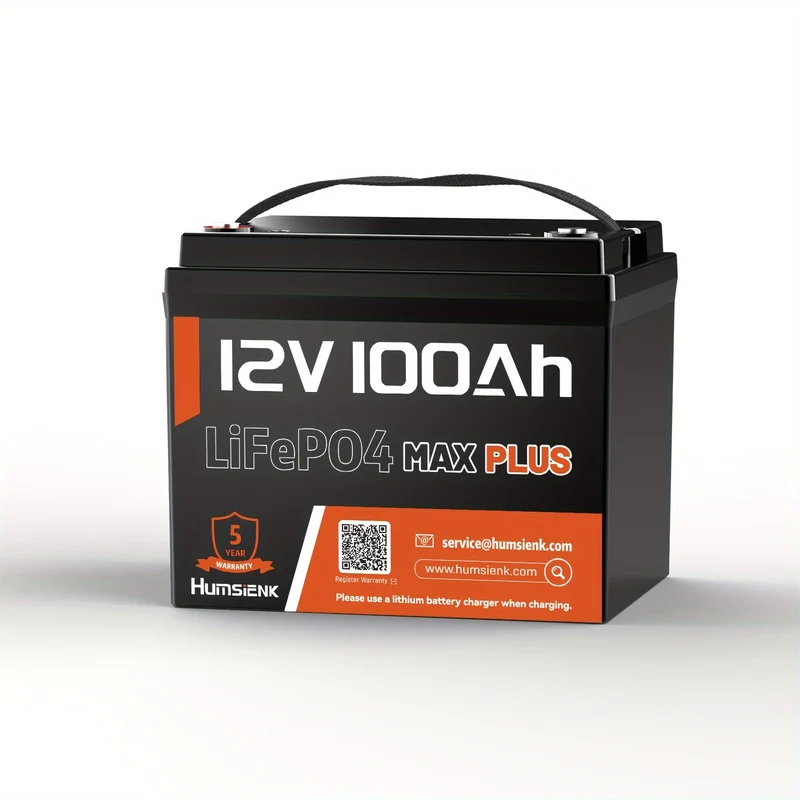 Li-ion Accu – Lithium Batterij – Oplaadbare Accu – LiFePO4 Accu – 12V 100Ah – 15000+ Laadcycli – 10 Jaar Levensduur