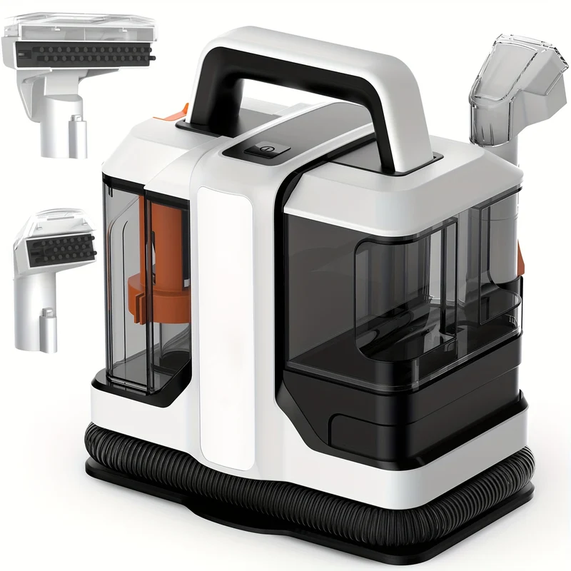 Stofzuiger – Kruimeldief – Tapijtreiniger – Auto Stofzuiger – Compacte Cleaner – 750W Motor – Krachtige Zuigkracht 15.000 Pa – Wit