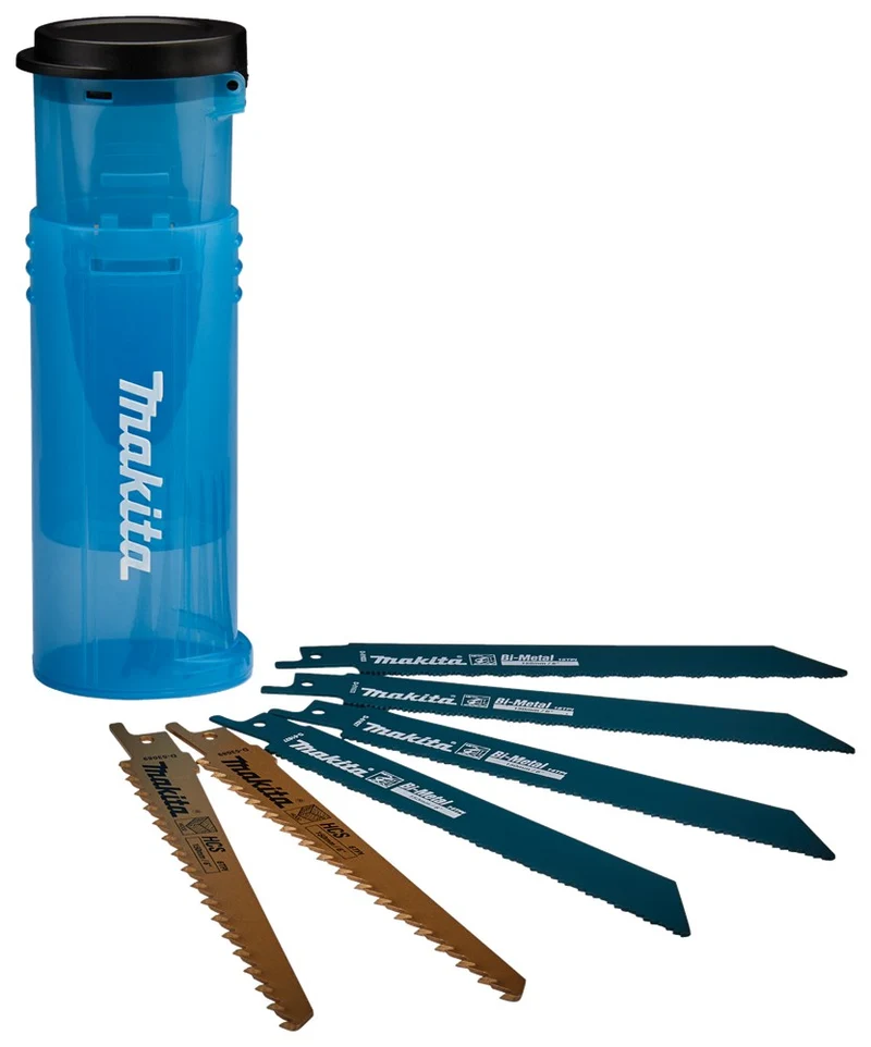 Makita RECIPROZAAGSET 6-DELIG HOUT EN METAAL