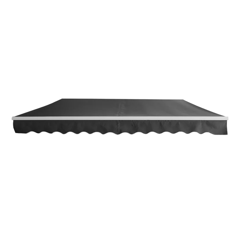 Uitschuifbaar Zonnescherm – Knikarmscherm – Markies – Terrasscherm – Balkonzonnescherm – 300x250 cm – Aluminium Frame – PU-gecoate Polyester Stof