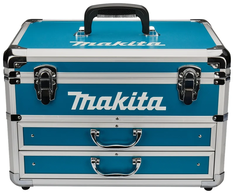 Makita Koffer Aluminium Blauw DF457DWEX6 - 823340-7