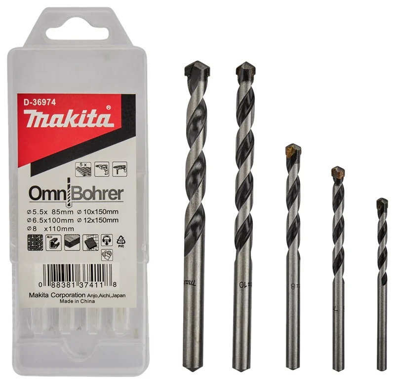 Makita MULTIBOORSET 5-DELIG