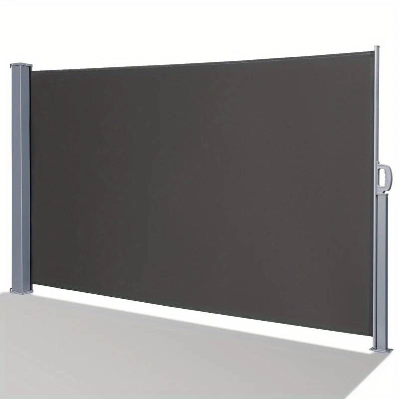 Zonnescherm – Zijdelingse Zonwering – Buitenluifel – Balkonafscherming – Terrasscherm – Stevig Aluminium/IJzeren Frame – 160x300 cm – UV-bestendig en Waterafstotend