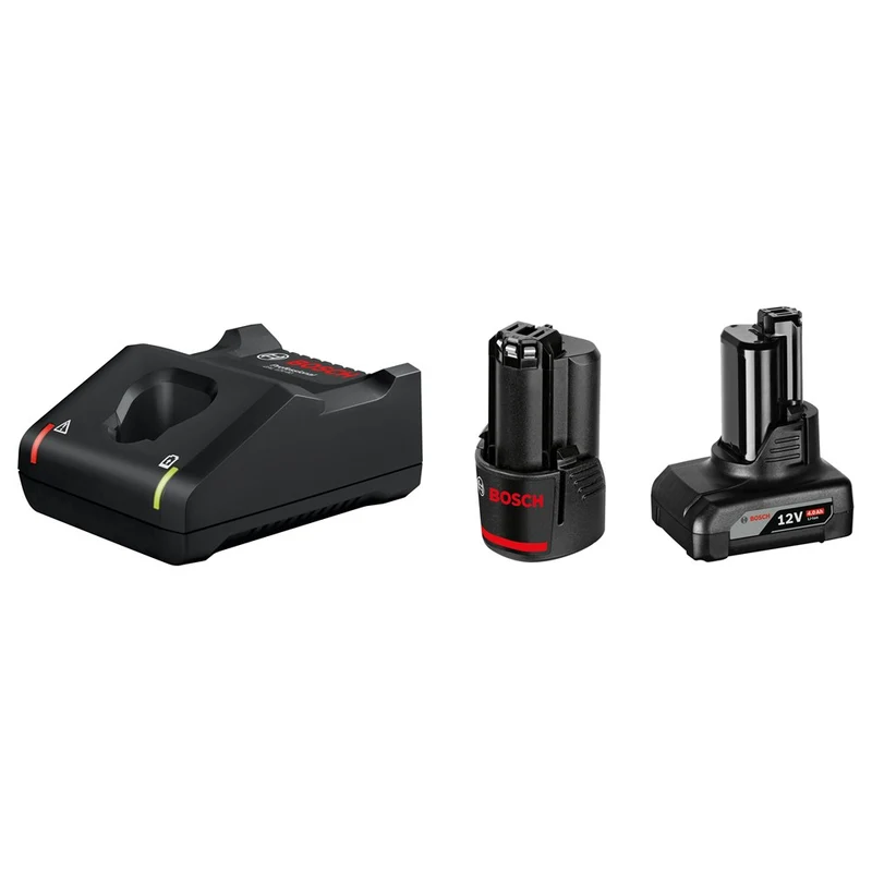 BOSCH ST.SET GBA 12V 1X2,0AH,1X4,0AH,GAL12V-40