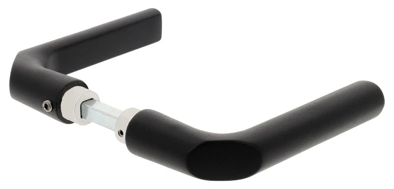 Oxloc DEURKRUK DUIMMODEL ALU. ZWART DD38-42MM