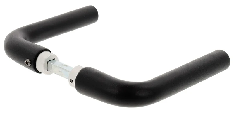 Oxloc DEURKRUK L-MODEL ALU. ZWART DD38-42MM
