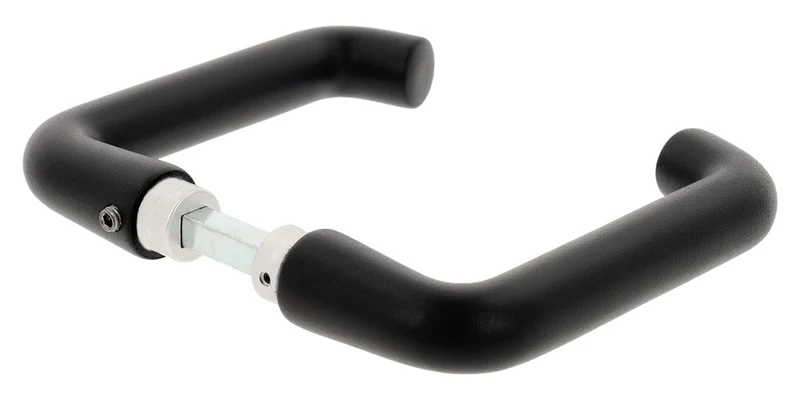 Oxloc DEURKRUK BLOKMODEL ALU. ZWART DD38-42MM