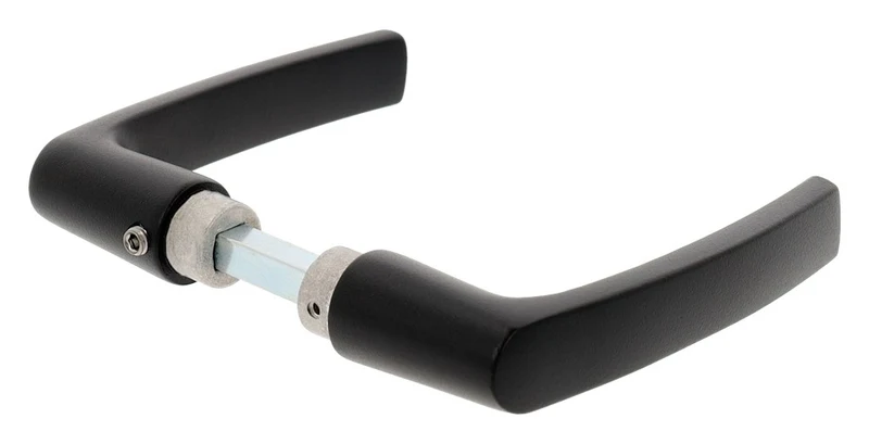 Oxloc DEURKRUK BLOKMODEL ALU. ZWART DD38-42MM
