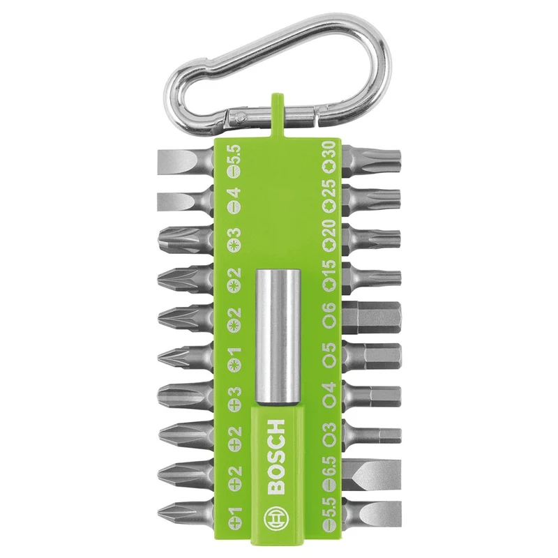 Bosch SCHROEVEN MP 21-DELIGE SCHROEFBITSET (LICHTGROEN)