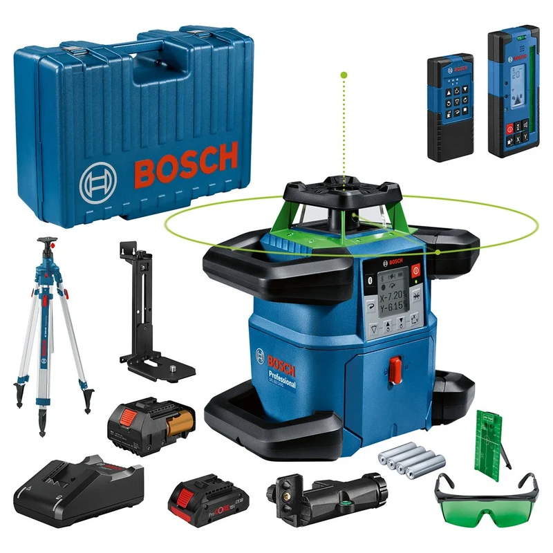 BOSCH GRL 650 CHVG - ROTATIELASER + BT 300 HD