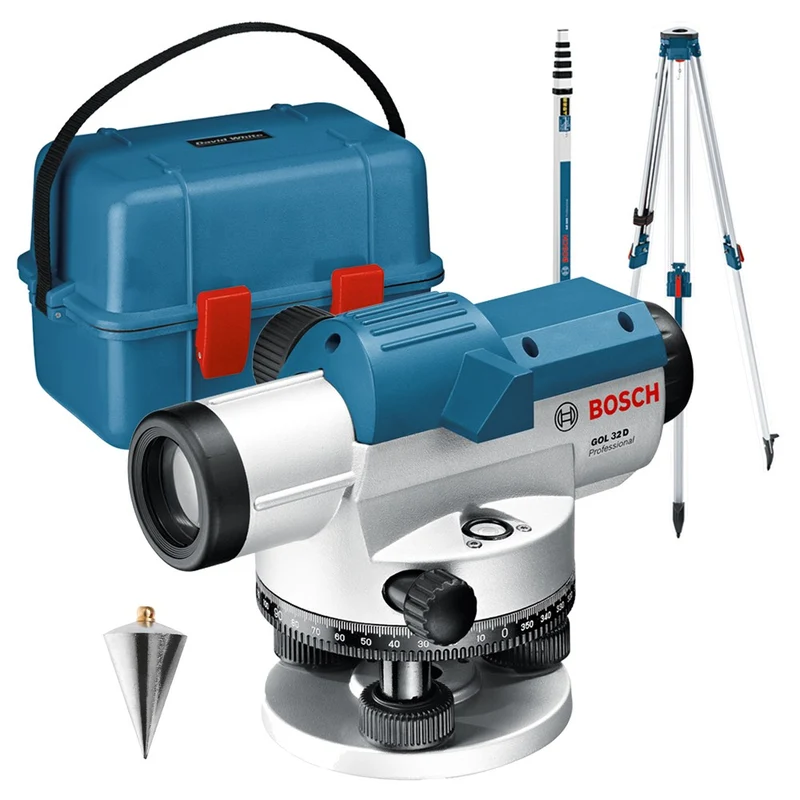 BOSCH GOL 32 D + BT 160 STATIEF + GR 500OPTISCH NIVELLEERTOESTEL